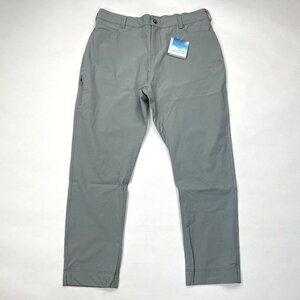 Willit Performance Golf Pants Women XL NWT $61‎ Gray UPF 50+ Pockets Lightweight